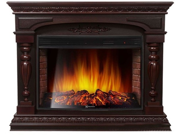 Electrolux Perfetto R 30 темный дуб с очагом 33 дюйма (EFP/P - 3320RLS)