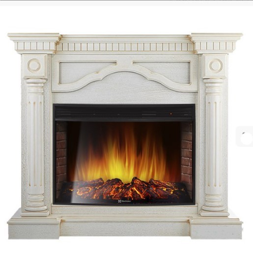 Electrolux Rome 30 Белёный Дуб с очагом 33 дюйма (EFP/P - 3320RLS) Electrolux Rome 30 Белёный Дуб с очагом 33 дюйма (EFP/P - 3320RLS)