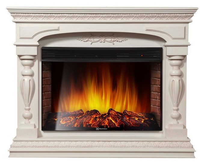 Electrolux Perfetto R 30 белёный дуб с очагом 33 дюйма (EFP/P - 3320RLS)