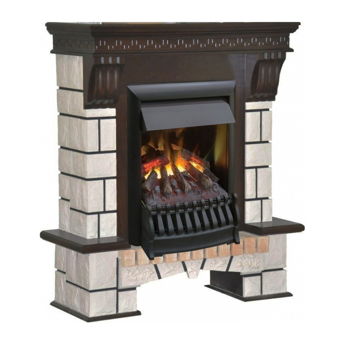 Real-Flame Stone STD/EUG с очагом 3D Oregan