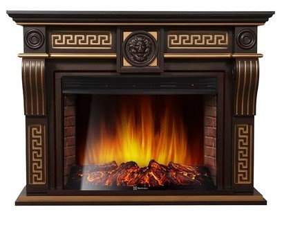 Electrolux Vittoriano 30 Темный дуб с золотой патиной с очагом 33 дюйма (EFP/P - 3320RLS) Electrolux Vittoriano 30 Темный дуб с золотой патиной с очагом 33 дюйма (EFP/P - 3320RLS)