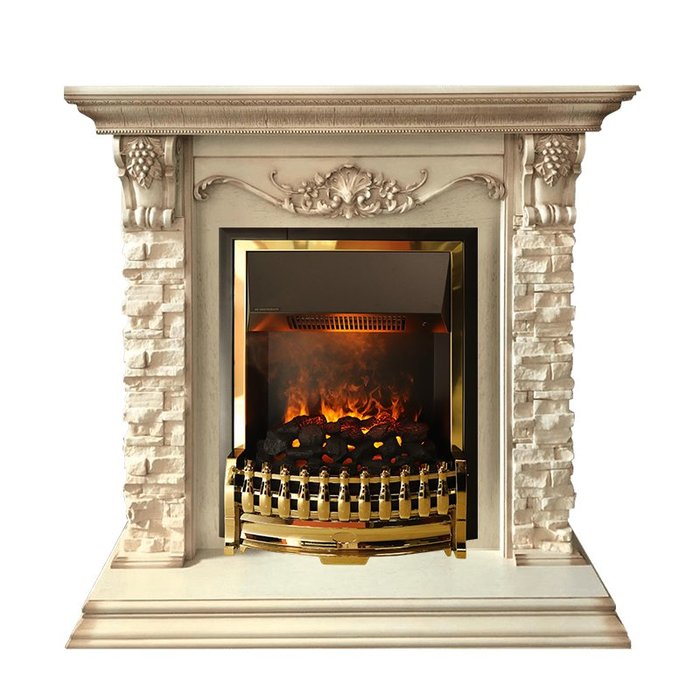 Dimplex Adriana с очагом Atherton (слоновая кость)
