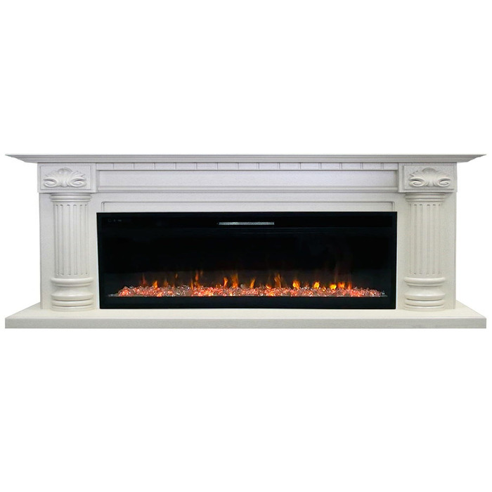 Royal Flame Edinburg 60 с очагом Vision 60 (Белый)