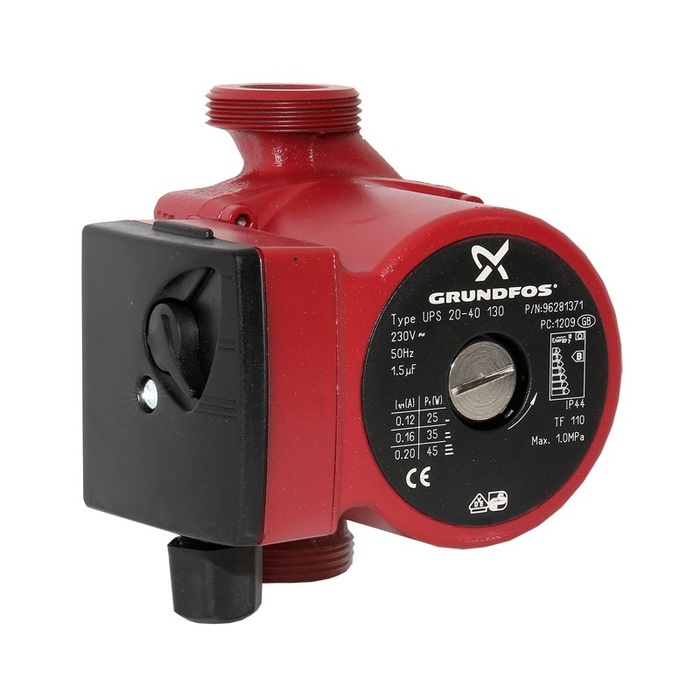 Grundfos UPS25-40 130 1x230V 50Hz 9H