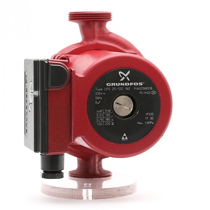 Grundfos UPS25-120 180 1x230V 50Hz 9H