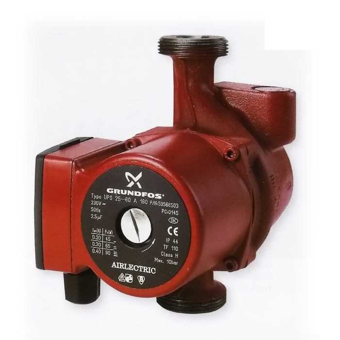 Grundfos UPS25-60 A 180 1x230V 50Hz 9H