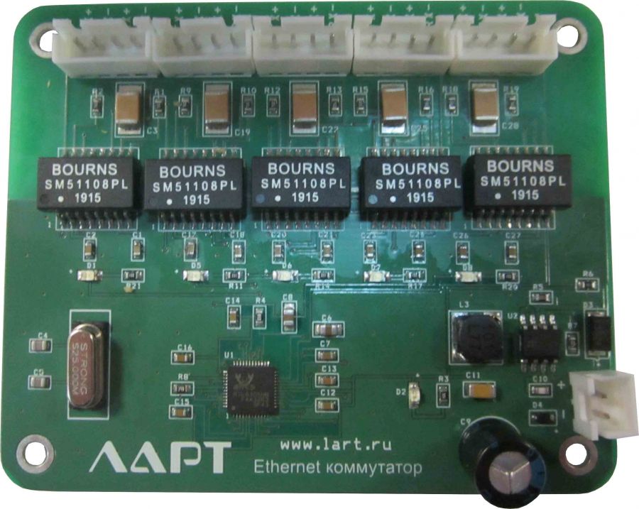 Встраиваемый модуль неуправляемого коммутатора ЛАРТ LMS-5100