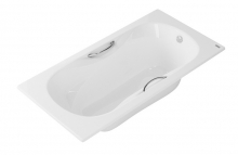 Ванна чугунная OWL 1975 Strand 170х80 с ножками и ручками, OWLIB191110 Ванна чугунная OWL 1975 Strand 170х80 с ножками и ручками, OWLIB191110