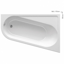 Ванна Ravak Chrome (170x105) R CA41000000 Ванна Ravak Chrome (170x105) R CA41000000