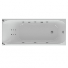 Ванна акриловая АКВАТЕК Альфа 140x70 с гидромассажем Koller (пневмоуправление) Ванна акриловая АКВАТЕК Альфа 140x70 с гидромассажем Koller (пневмоуправление)