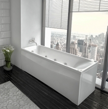 Ванна акриловая АКВАТЕК Альфа 140x70 с гидромассажем Premium (пневмоуправление) Ванна акриловая АКВАТЕК Альфа 140x70 с гидромассажем Premium (пневмоуправление)