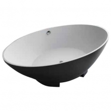 Ванна Kolpa-san Tristan FS BLACK & WHITE 196x117 Ванна Kolpa-san Tristan FS BLACK & WHITE 196x117