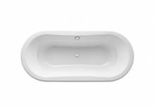 Стальная ванна Roca Duo Plus Oval 222585000