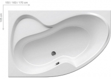 Акриловая ванна Ravak Rosa II CM210P0000 Акриловая ванна Ravak Rosa II CM210P0000