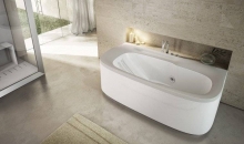 Левосторонняя акриловая ванна Jacuzzi Muse 180x100 SX 9F43-798A Левосторонняя акриловая ванна Jacuzzi Muse 180x100 SX 9F43-798A