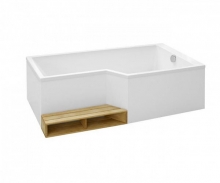 Ванна акриловая Jacob Delafon Bain-Douche Neo 160x90 E6D000R-00 Ванна акриловая Jacob Delafon Bain-Douche Neo 160x90 E6D000R-00