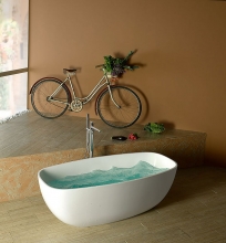 Ванна из литого мрамора ALPEN Ipanema 170 Ванна из литого мрамора ALPEN Ipanema 170