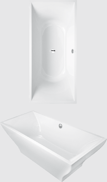 Ванна квариловая Villeroy & Boch La Belle 180х80 со сливом-переливом (UBQ180LAB2PDV-01) Ванна квариловая Villeroy & Boch La Belle 180х80 со сливом-переливом (UBQ180LAB2PDV-01)