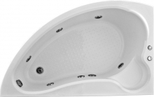 Акриловая ванна BAS Вектра (Vektra) 150х90 без гидромассажа Акриловая ванна BAS Вектра (Vektra) 150х90 без гидромассажа