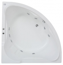 Акриловая ванна BAS Ирис (Iris) 150x150 без гидромассажа Акриловая ванна BAS Ирис (Iris) 150x150 без гидромассажа