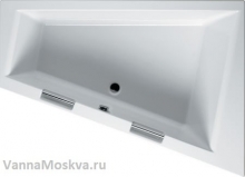 Акриловая ванна RIHO Doppio 180x130 лев. BA9100500000000 без гидромассажа Акриловая ванна RIHO Doppio 180x130 лев. BA9100500000000 без гидромассажа