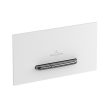 Кнопка смыва унитаза Villeroy&Boch ViConnect 922160RE белое стекло Кнопка смыва унитаза Villeroy&Boch ViConnect 922160RE белое стекло