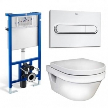 Комплект унитаз с инсталляцией Keramag Renova 203040.000+573025.000+458.122.21.1