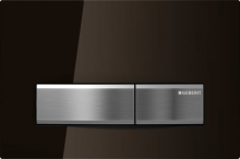 Смывная клавиша Geberit "Sigma50" металл, цвет умбра 115.788.SQ.5