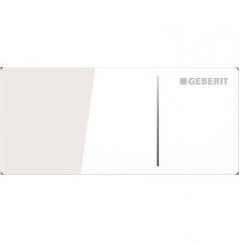 Cмывная клавиша Geberit Sigma 70 стекло, цвет белый 115.635.SI.1