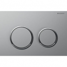 Смывная клавиша Geberit Omega 20 пластик, хром матовый 115.085.KN.1