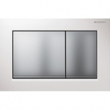 Смывная клавиша Geberit Omega 30 пластик, белый/хром 115.080.KL.1