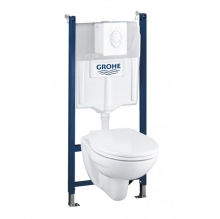 Комплект унитаз с инсталляцией 5 в 1 Solido 39116000 Grohe