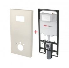 Короб белый + система инсталляции Alcaplast Sliмbox M1200 Короб белый + система инсталляции Alcaplast Sliмbox M1200