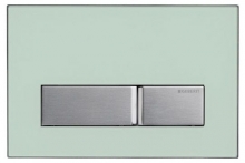 Клавиша смыва Geberit Sigma 50 зеленое стекло 115.788.SE.1