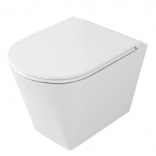 Унитаз подвесной безободковый OWL Curve Cirkel-H с сиденьем DP микролифт OWLT190802