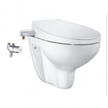 Комплект Bau Ceramic 3-в-1 унитаз + сиденье с функцией биде + термостат 39652SH0