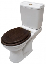 Унитаз-компакт Della Boston OAK antik DE721090123 Унитаз-компакт Della Boston OAK antik DE721090123