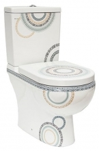 Унитаз-компакт Della Globus Super Plus Винтаж DE3110900144 Унитаз-компакт Della Globus Super Plus Винтаж DE3110900144