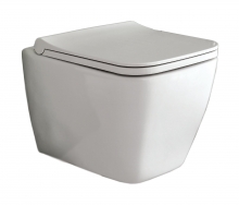 Подвесной унитаз Berges Wasserhaus QUAD Rimless 082104