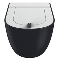 Унитаз подвесной безободковый Artceram THE ONE THV001 03 00 nero lucido Унитаз подвесной безободковый Artceram THE ONE THV001 03 00 nero lucido