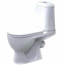 Унитаз-компакт с косым выпуском Sanita Luxe Max MAXSLCC01040513