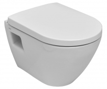Унитаз подвесной с микролифтом и бидеткой Serel Smart SM12BM Унитаз подвесной с микролифтом и бидеткой Serel Smart SM12BM