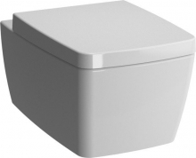 Унитаз подвесной с крышкой микролифт Vitra Metropole 5676B403-6113 Унитаз подвесной с крышкой микролифт Vitra Metropole 5676B403-6113