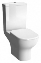 Унитаз-компакт безободковый, с сиденьем микролифт  Vitra D-Light 9014B003-7209