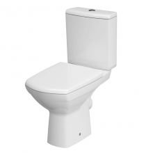 Унитаз безободковый напольный Cersanit Carina P-KO-CAR011-3/5-COn-DL Унитаз безободковый напольный Cersanit Carina P-KO-CAR011-3/5-COn-DL