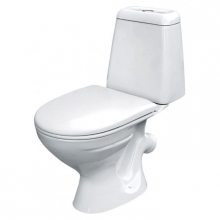 Унитаз-компакт Cersanit Hit (косой выпуск)+крышка полипропилен Унитаз-компакт Cersanit Hit (косой выпуск)+крышка полипропилен