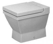 Унитаз приставной Duravit 2 ND Floor 0110090000 без сиденья Унитаз приставной Duravit 2 ND Floor 0110090000 без сиденья