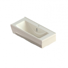 Раковина Астра-Форм "Лотус" ЦВ RAL  110х50 + ПЕРЕЛИВ