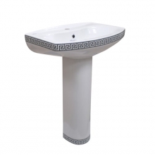 Раковина Della Quattro Версаче (черный) DE51116000111