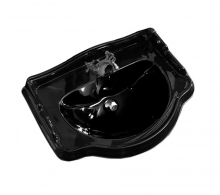 Раковина с пьедесталом Kerasan Retro 104704 nero*1